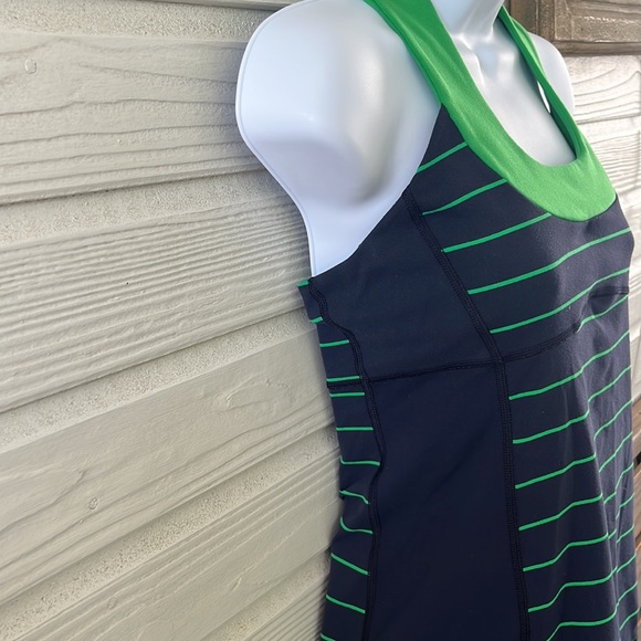 Lululemon Scoop Neck Tank Luon Stripe Inkwell NO SIZE DOT - Picture 7 of 14